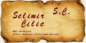 Selimir Cilić vizit kartica